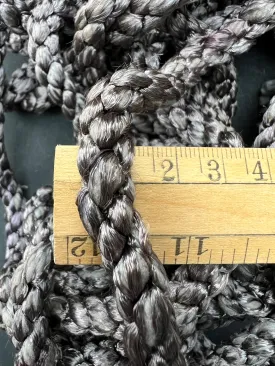 11.5m Vintage Twisted Platinum Grey 1cm Cord -  Endless Uses..