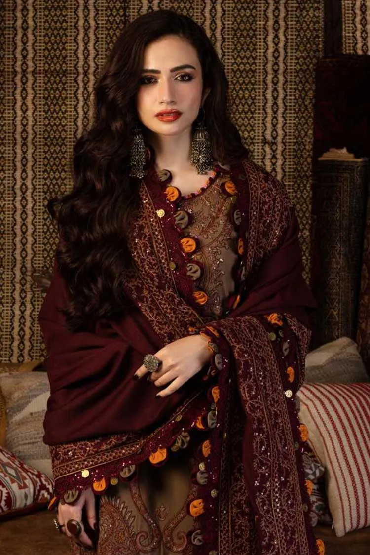 AJKT 11 Kashmiri Taanka Embroidered Shawl Collection