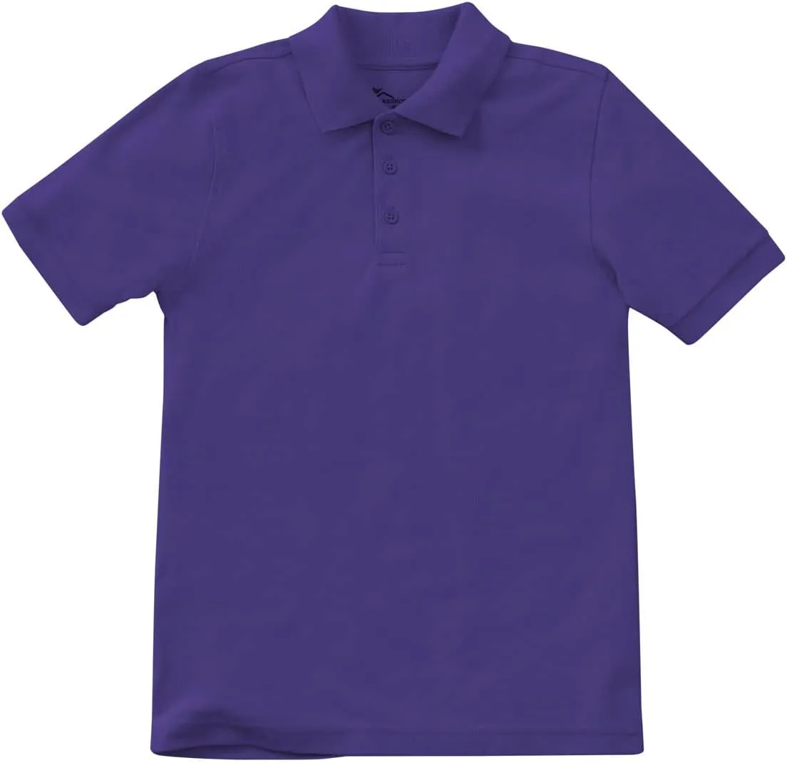 Classroom School Uniforms Adult Short Sleeve Pique Polo 58324
