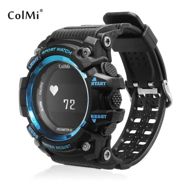 ColMi T1 Smart Watch With OLED Display Heart Rate Monitor Waterproof Push Message Call Reminder For Android For iOS Phone