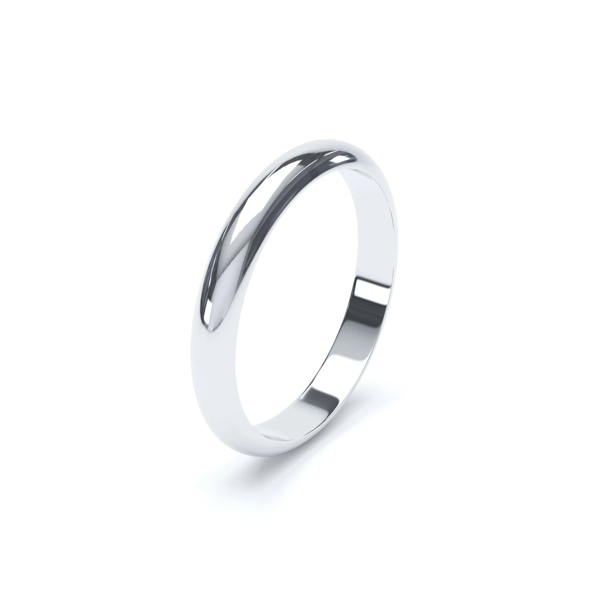 D Shape Wedding Ring