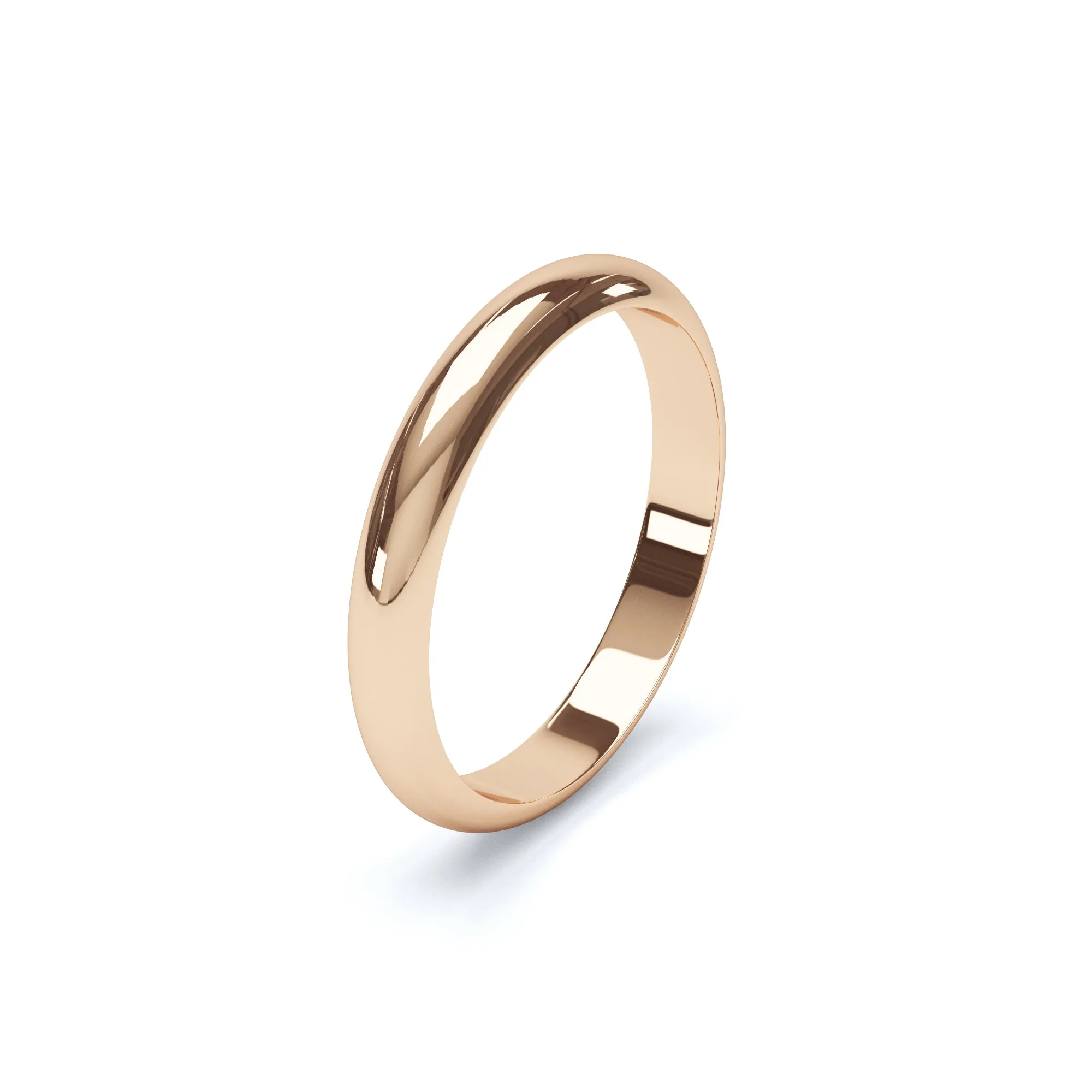 D Shape Wedding Ring