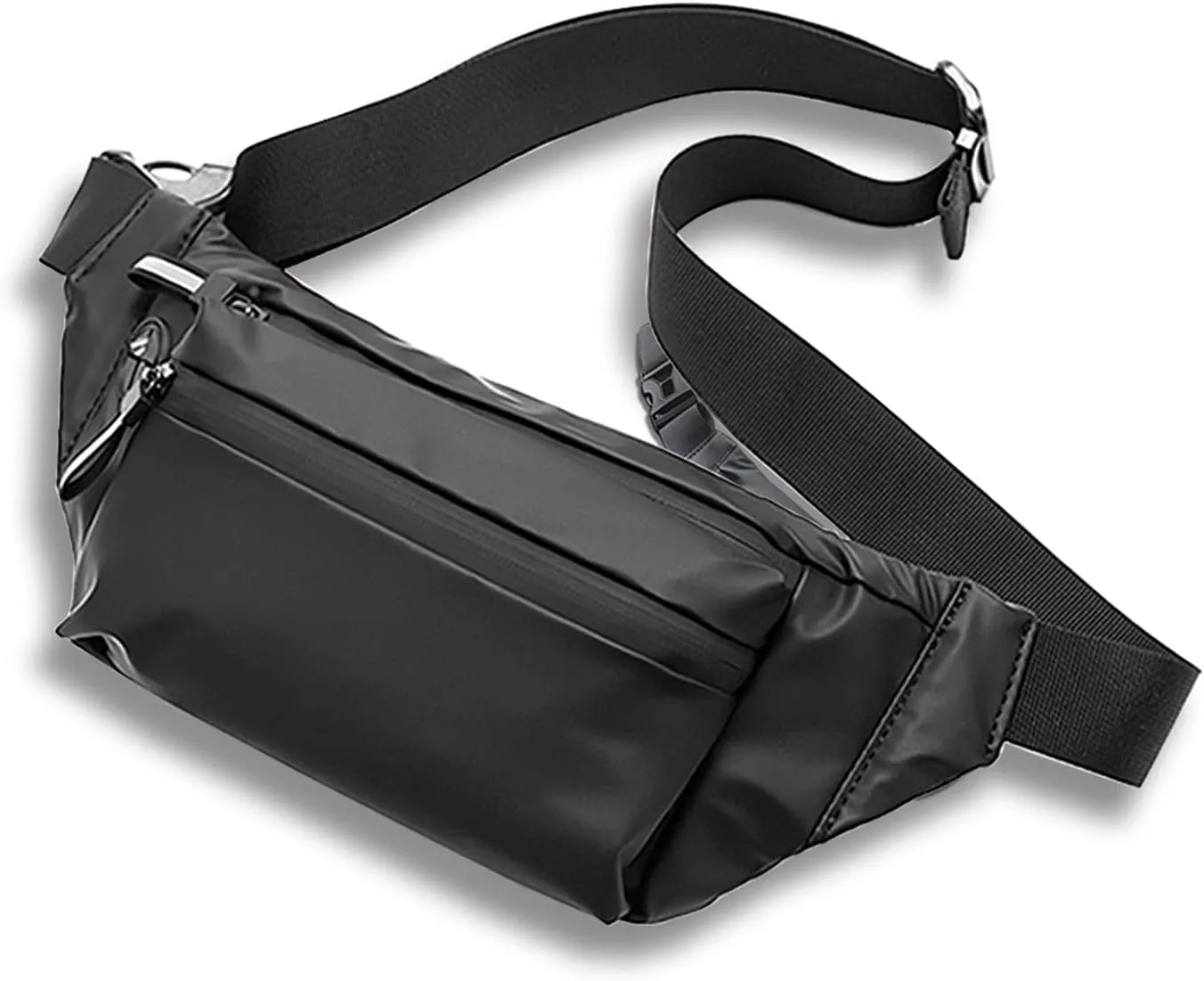Fanny Pack Crossbody Bags for Women Girls Men Kids Shoulder, Running Belt Bag Leather Phone Pouch, Waterproof Chest Waist Bags for Travel Walking Hiking Cycling Workout Exercise Sports Pocket