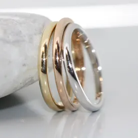 Gold Classic Plain Wedding Ring