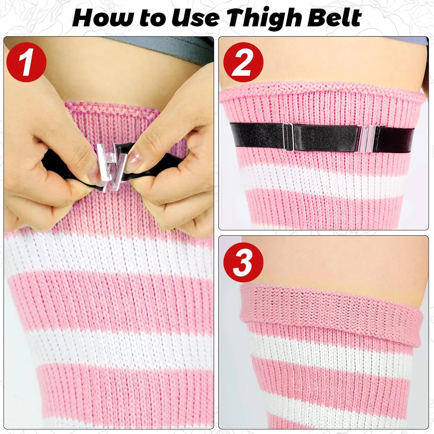 LOUSGUTA Plus Size Thigh High Socks for Thick Thighs- Extra Long Womens Cable Knitted Over Knee High Leg Warmer