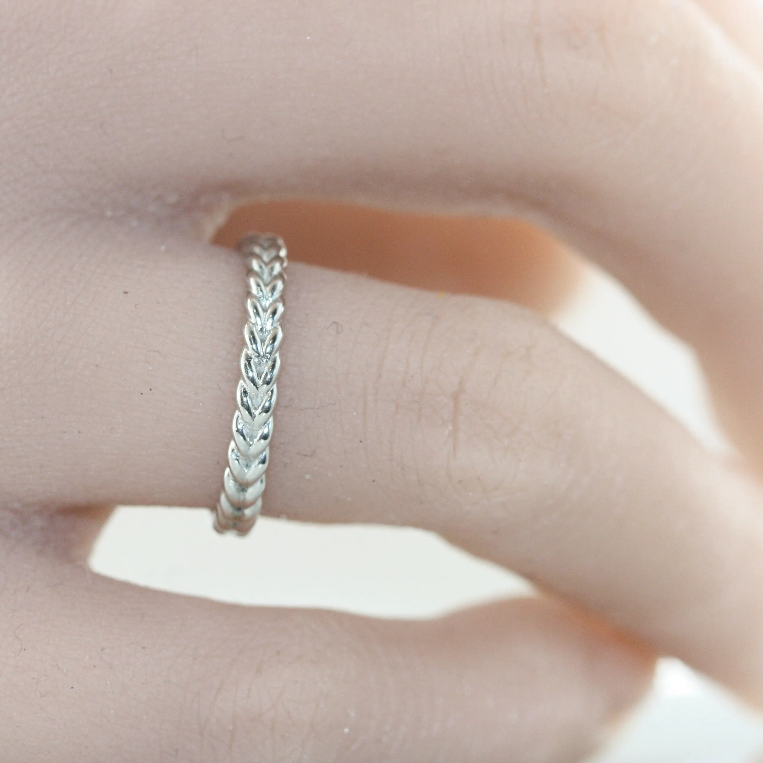 Love Rope 14K Gold Braided Wedding Ring