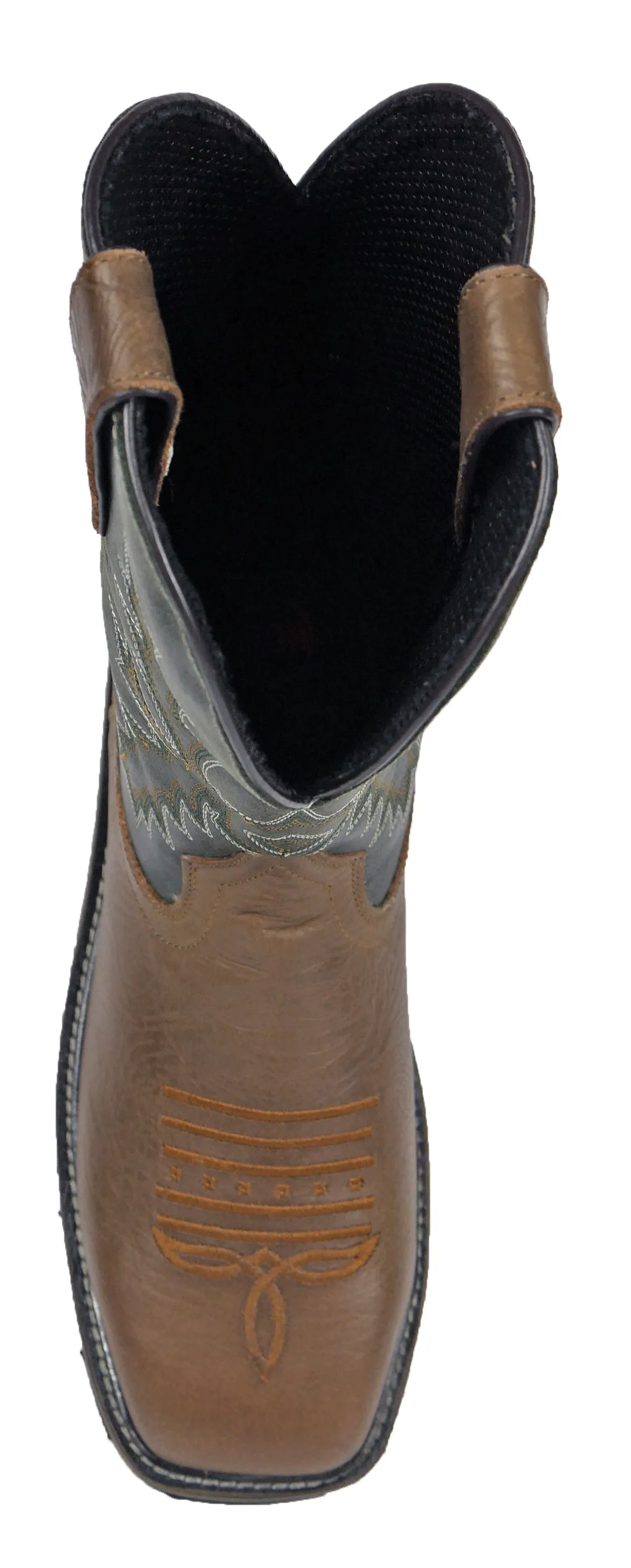 Men's Hoss Landon Tan, EH, SR, Pull On Western Steel Toe Boot