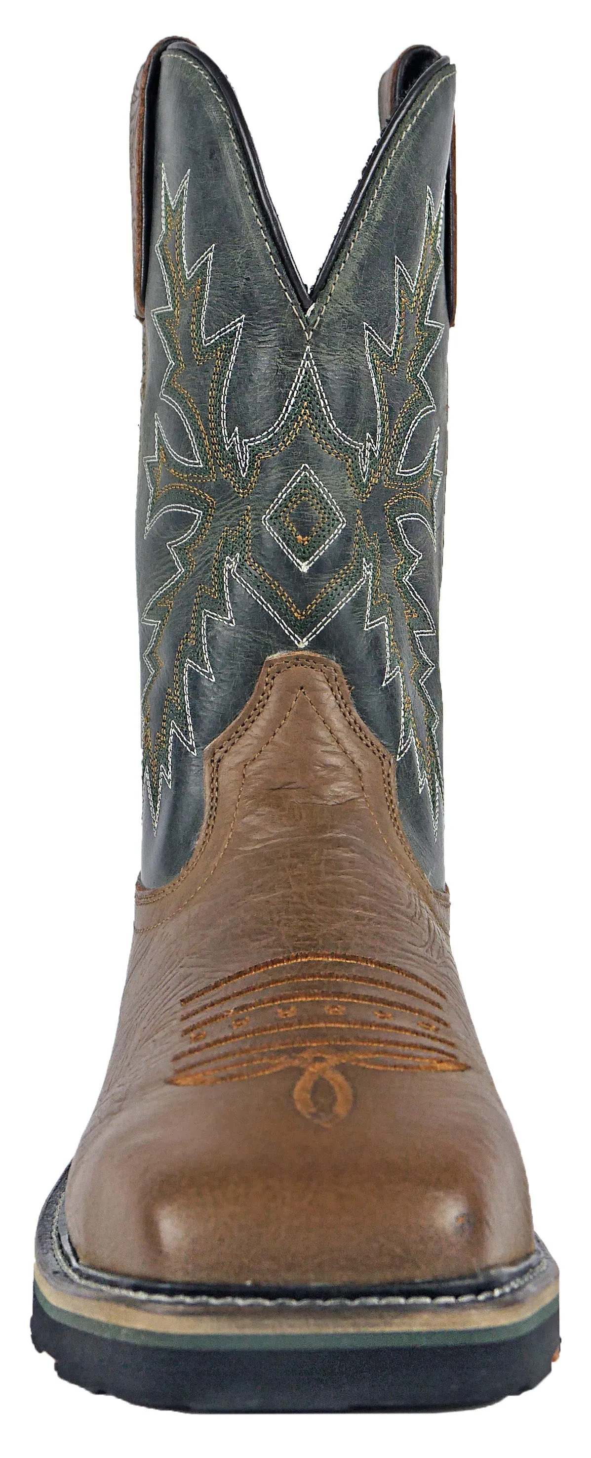 Men's Hoss Landon Tan, EH, SR, Pull On Western Steel Toe Boot