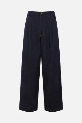 Penning wide-leg jeans in denim