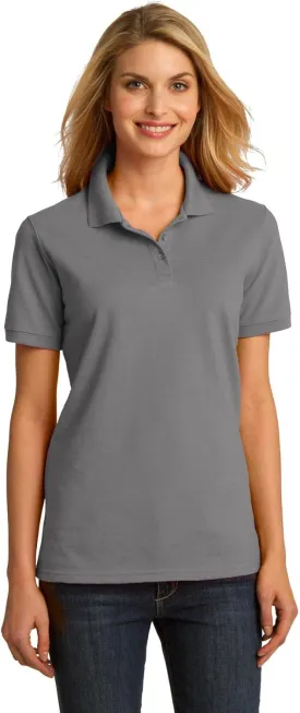 Port & Company Women's Ring Spun Pique Polo