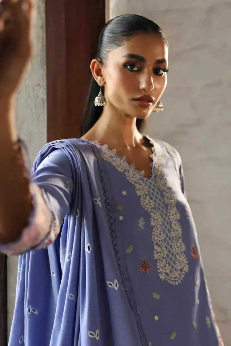 Qalamkar - Qlinekari Linen Collection - LM-09 Lorna - Unstitched