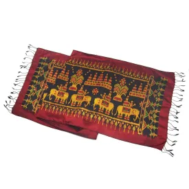 Silk Elephant Heritage Shawl