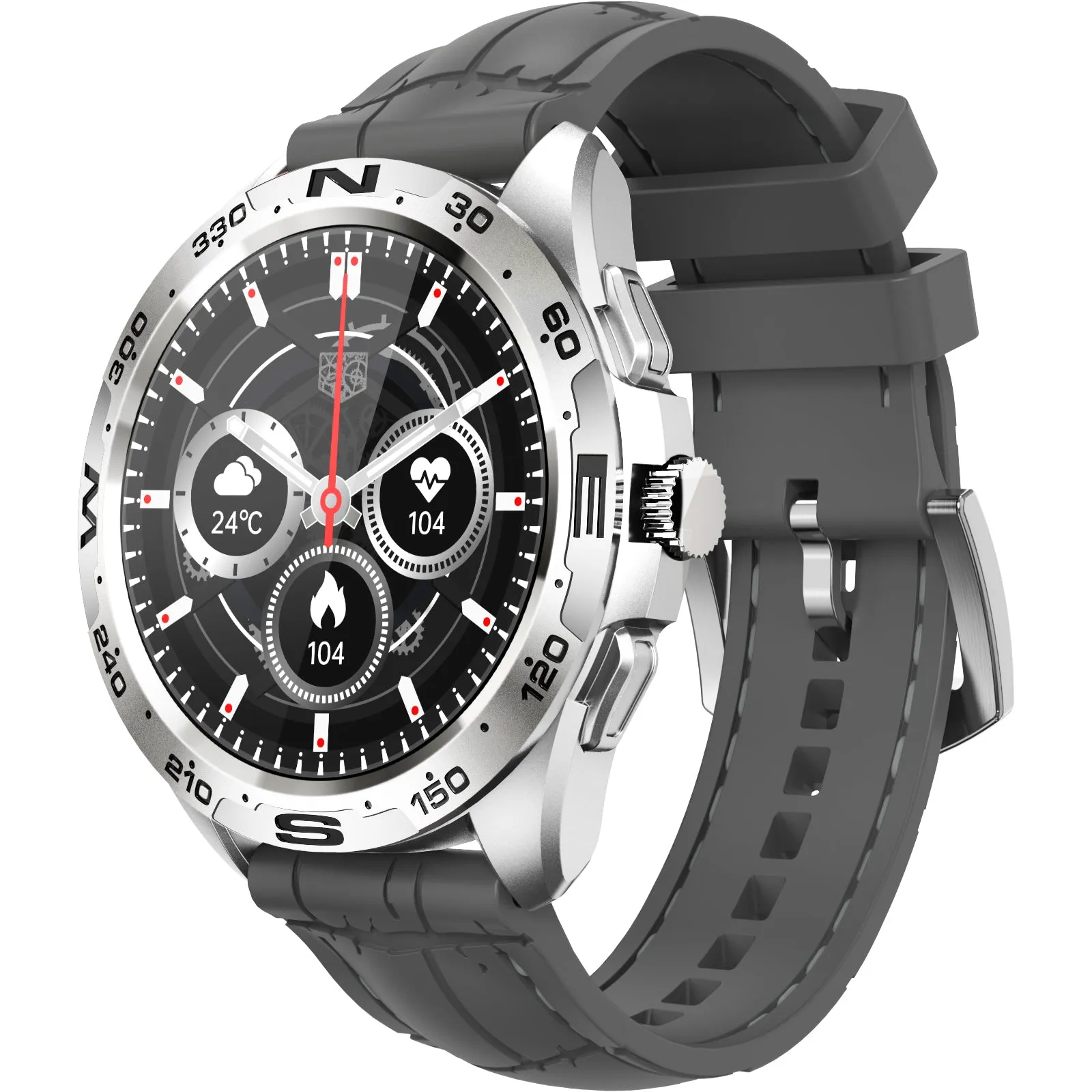 Smart Watch for Men Speaker Built-in Fitness Tracker with Bluetooth Dial Answer Calls Sleep Monitor Pedometer Activity Tracker IP67 Waterproof Smartwatch Compatible with iPhone Android iOS