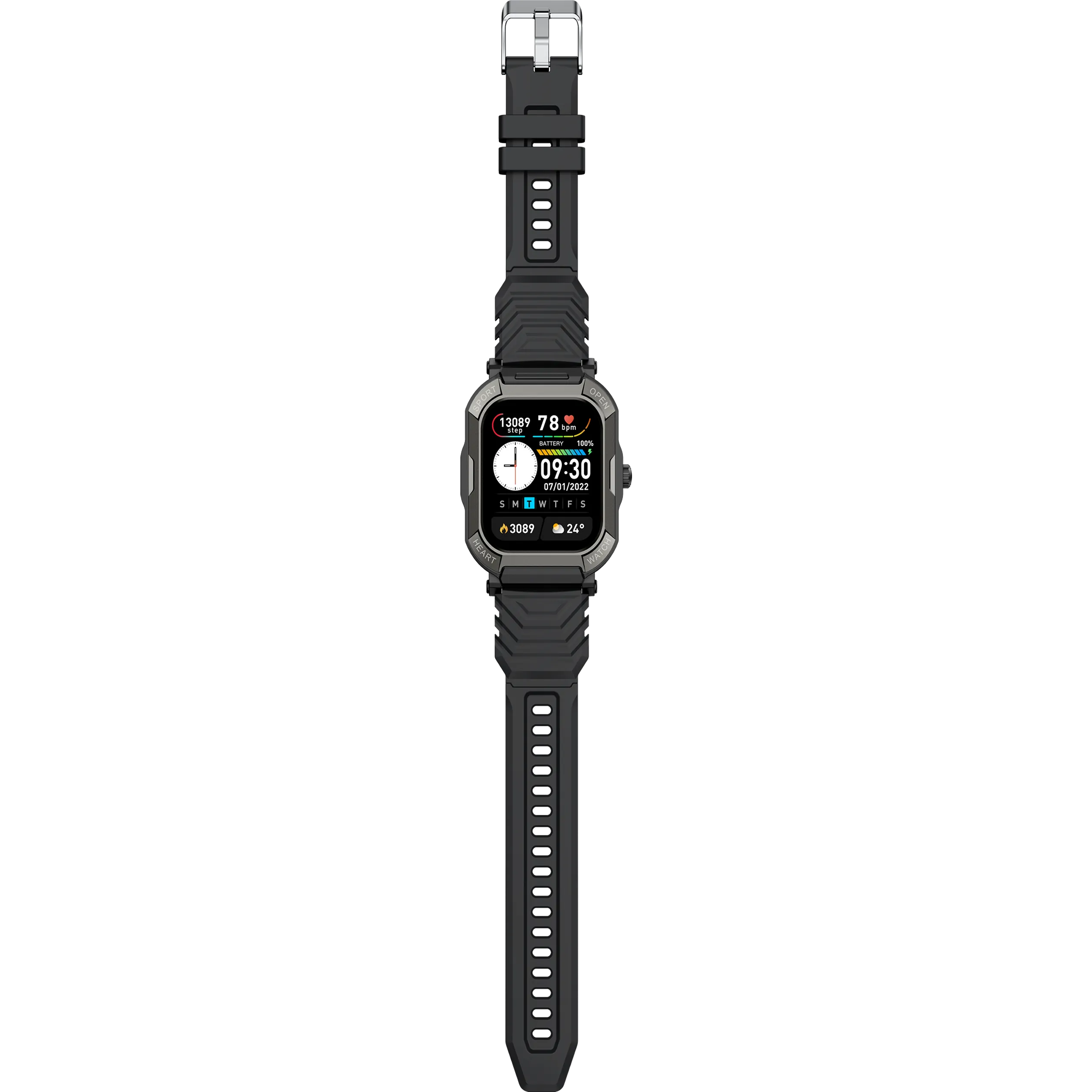 Smartex Rugged Waterproof Smart Watch