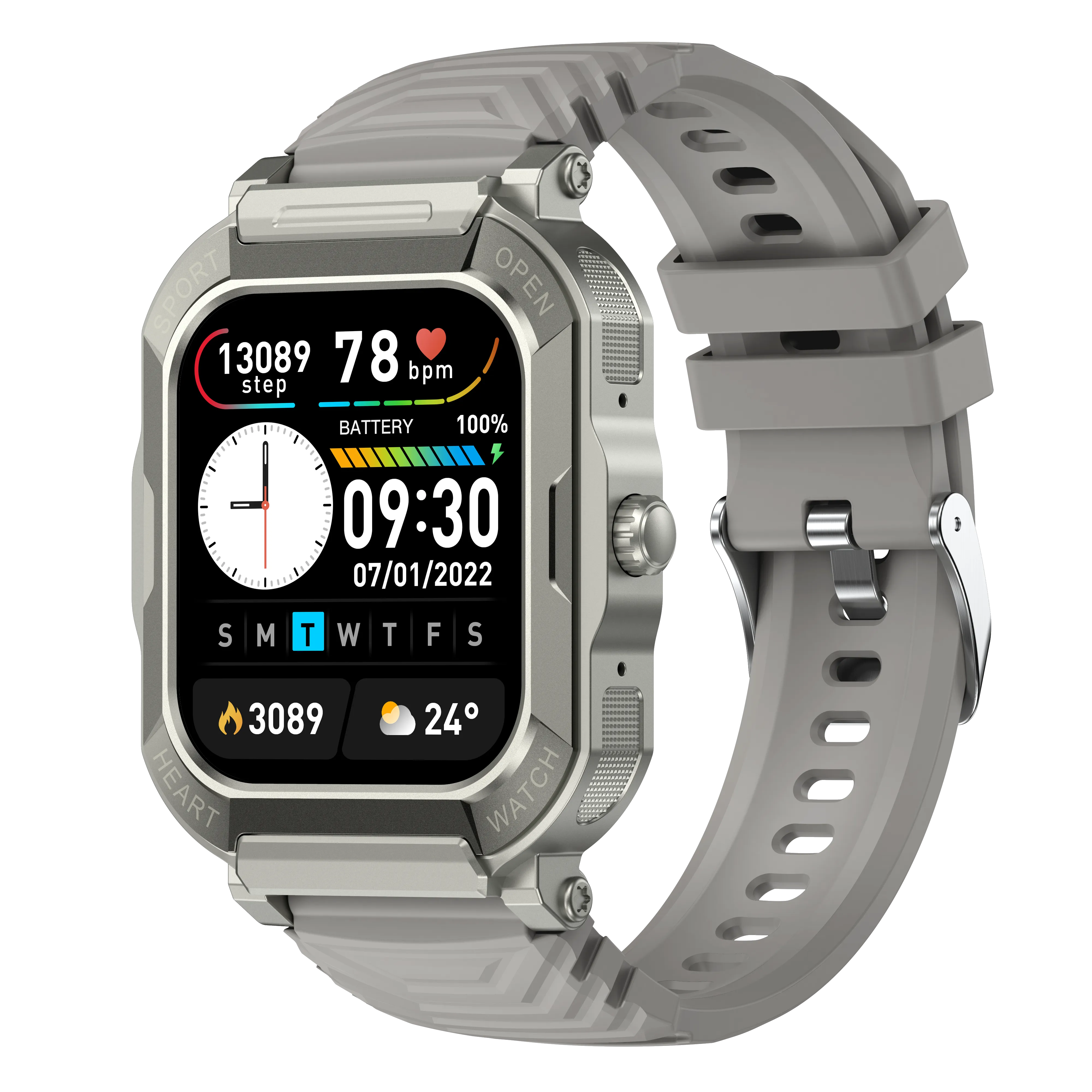 Smartex Rugged Waterproof Smart Watch
