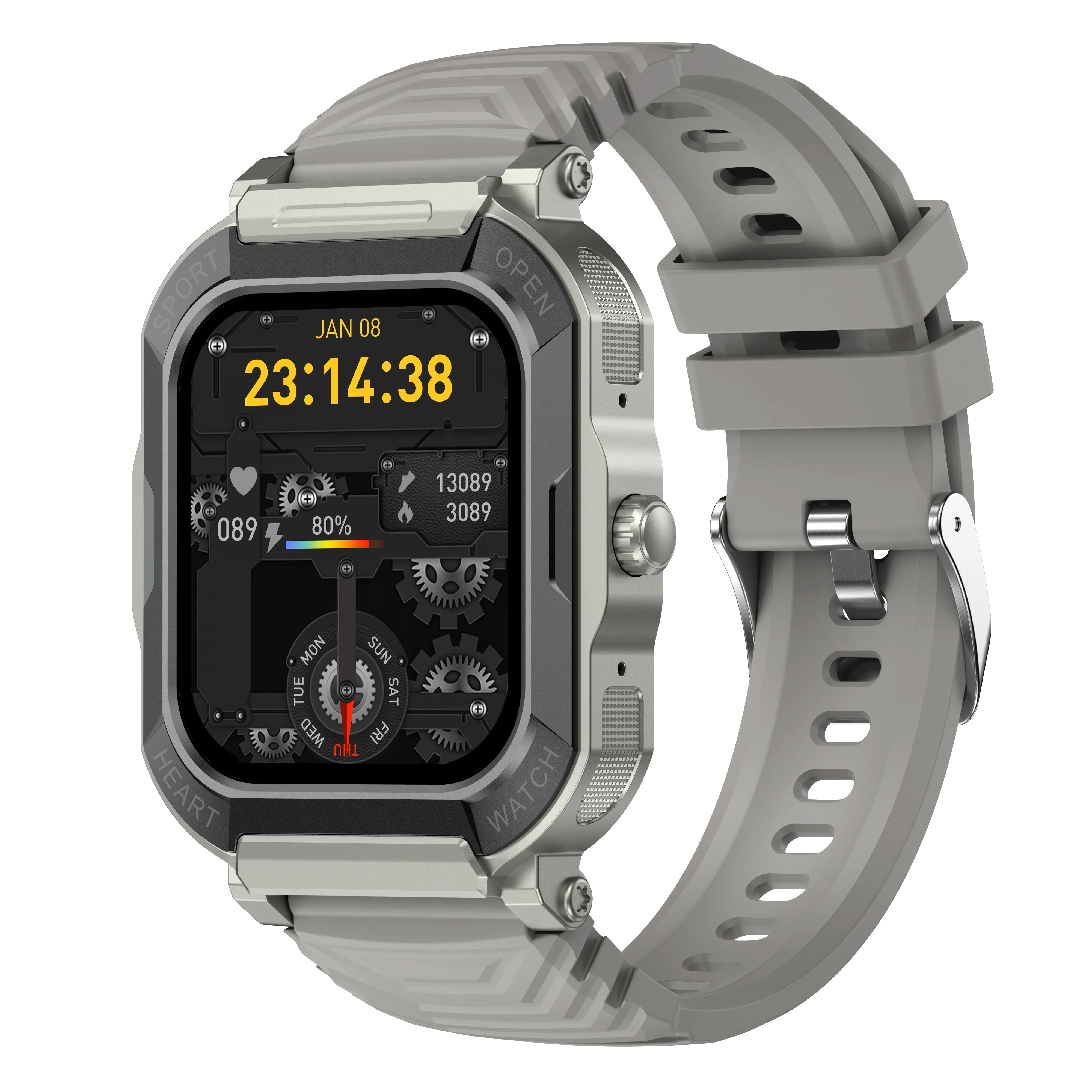 Smartex Rugged Waterproof Smart Watch