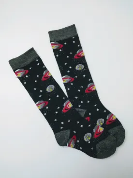 Space Knee High Socks