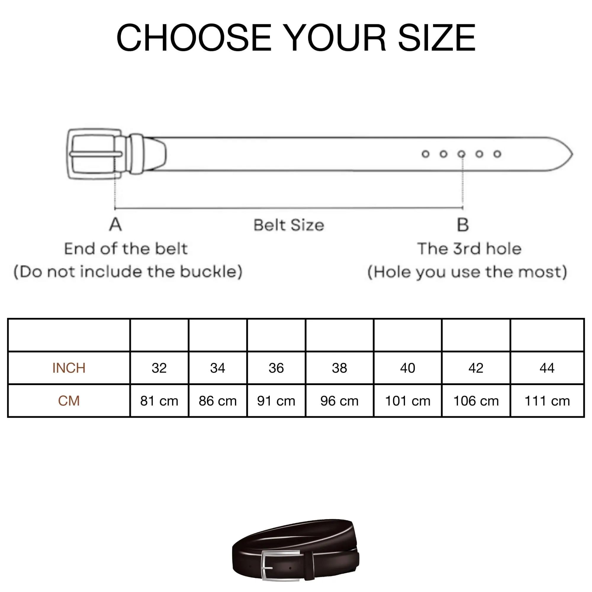 Sport Man Leather Men's Belt