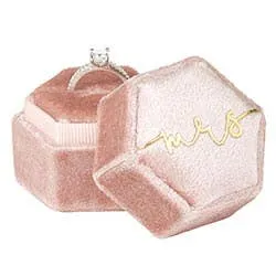 Velvet Ring Boxes ~ 2 Styles