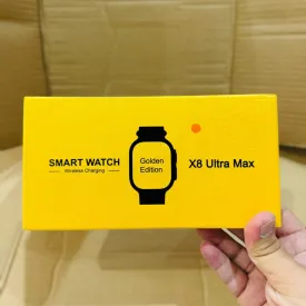 X8 Ultra Max Smart Watch Gold Edition